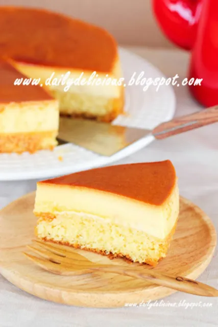 Soft and Comforting Custard Cake