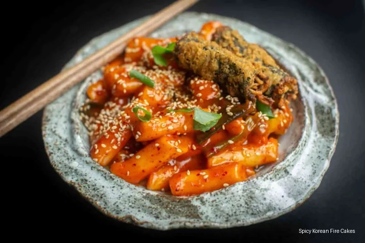 Spicy Korean Fire Cakes