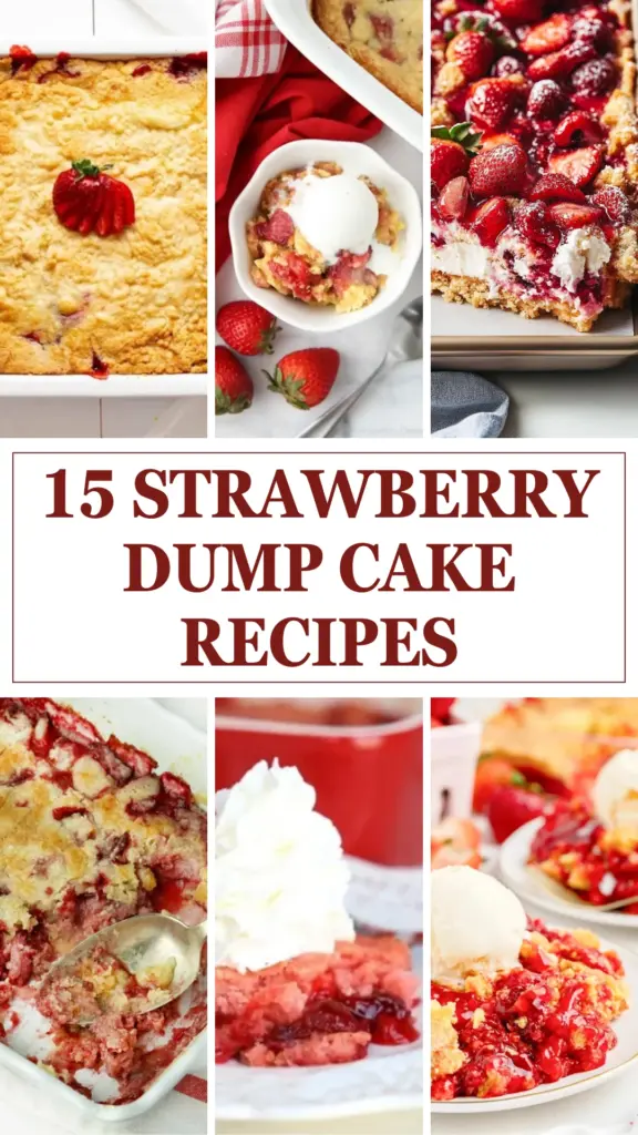 Strawberry-Dump-Cake-Recipes