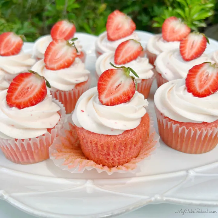 Strawberry Cupcakes