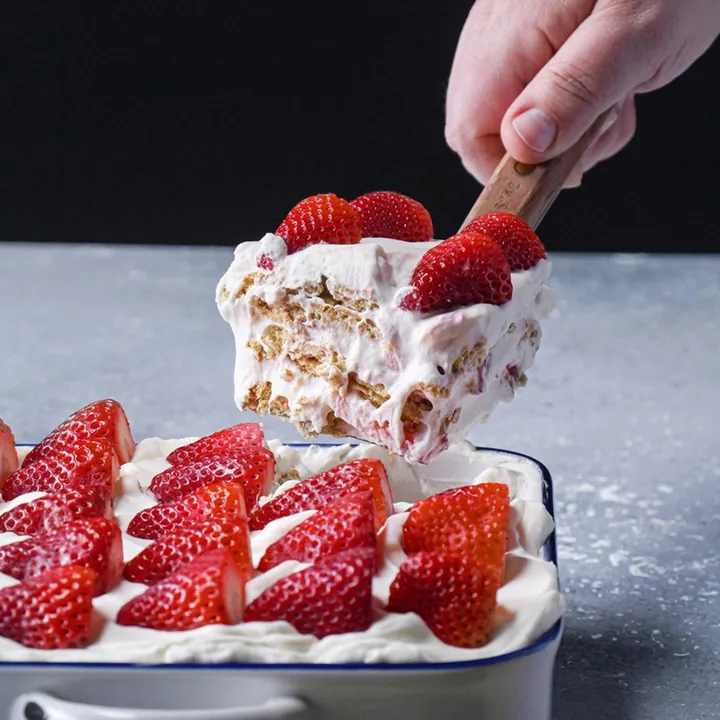 Strawberry Icebox Cake 2