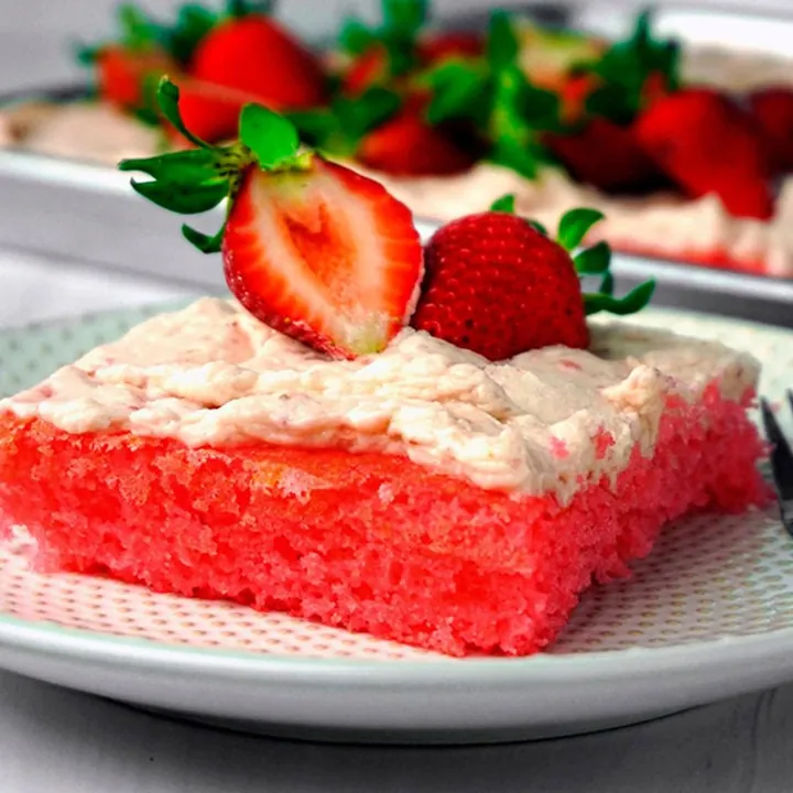 Strawberry Sheet Cake