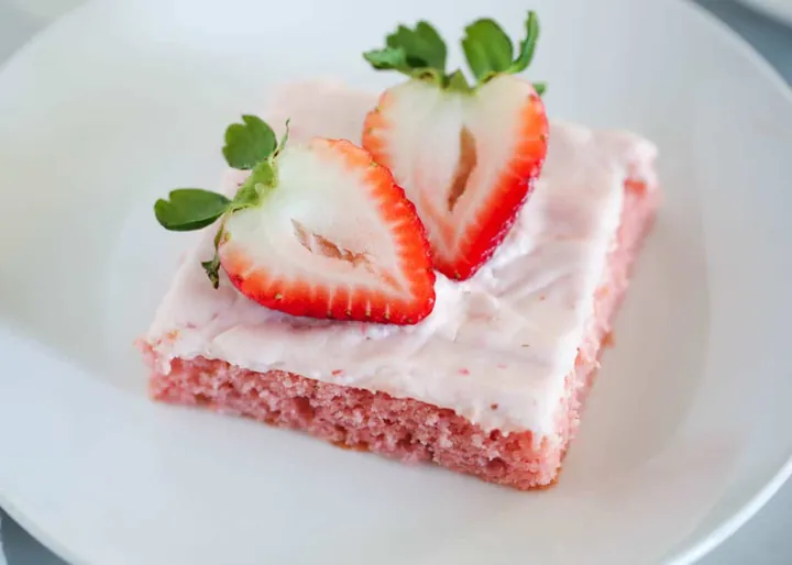 Strawberry Sheet Cake