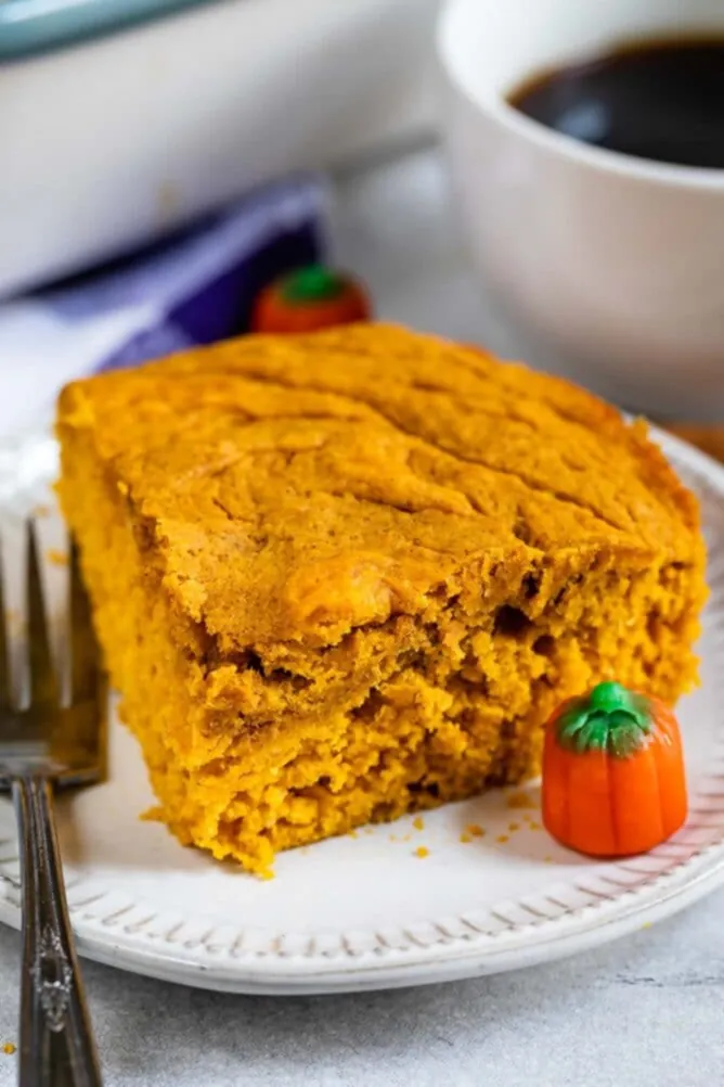 Sugar-Free Pumpkin Snack Cake