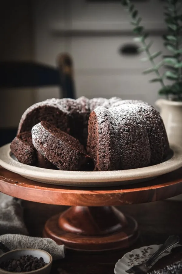 Triple Chocolate Bundt Cake