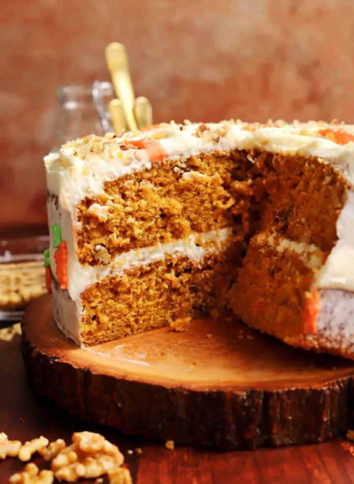 Ultimate Moist Carrot Cake with Cream Cheese Frosting