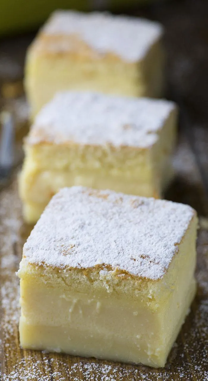 Vanilla Magic Custard Cake