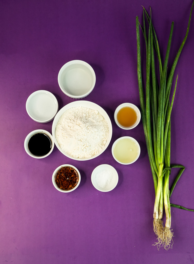 Chinese scallion pancake ingredients