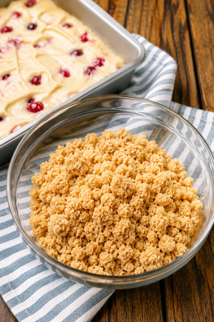 Baking Cranberry Coffee Cake