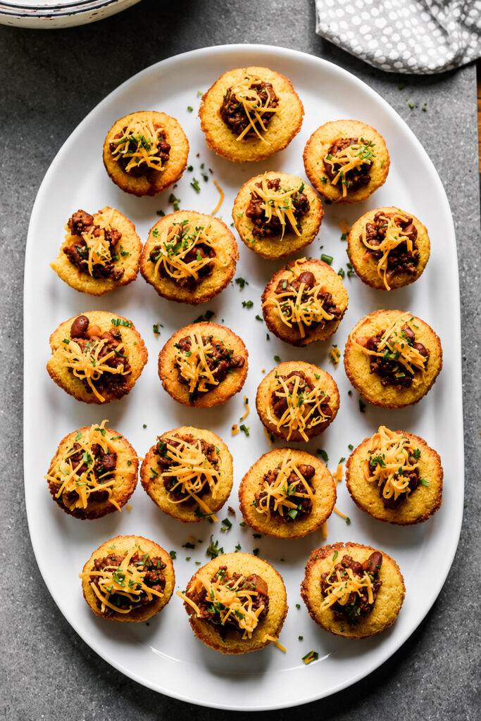 Cornbread and Chili Muffins