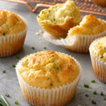 Feta ‘and’ Chive Muffins