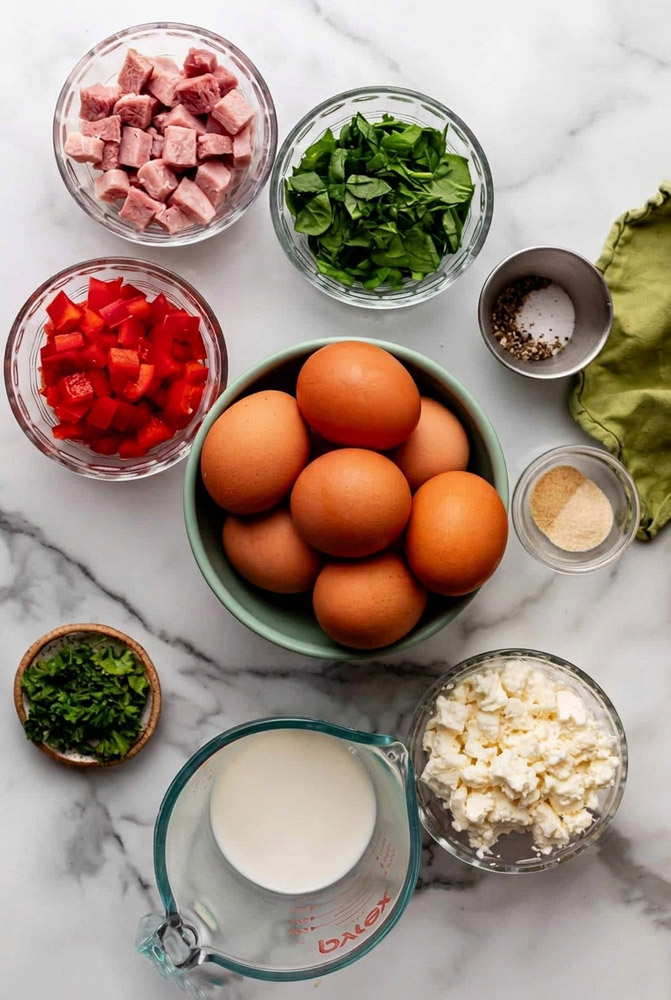 Breakfast Egg Muffins Ingredients