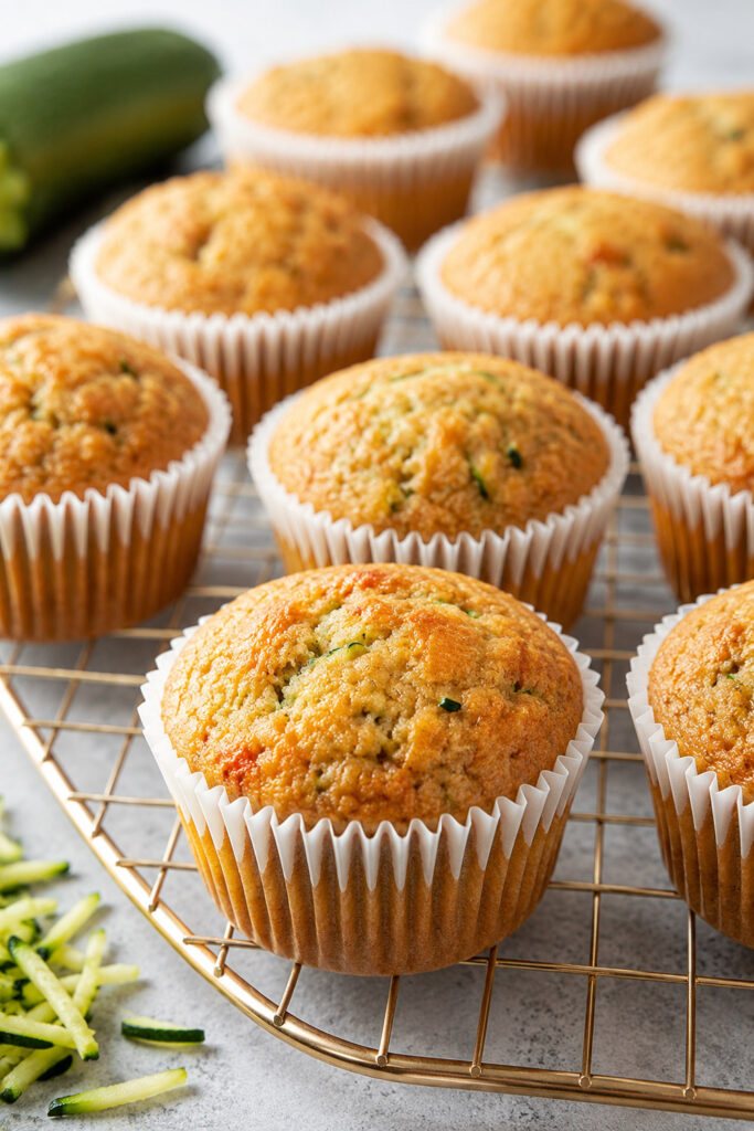 Healthy Zucchini Muffins