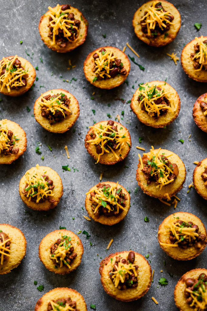 Cornbread and Chili Muffins