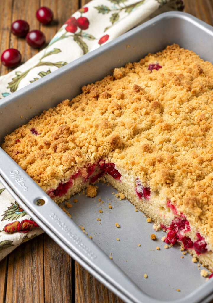 Prepare Cranberry Coffee Cake