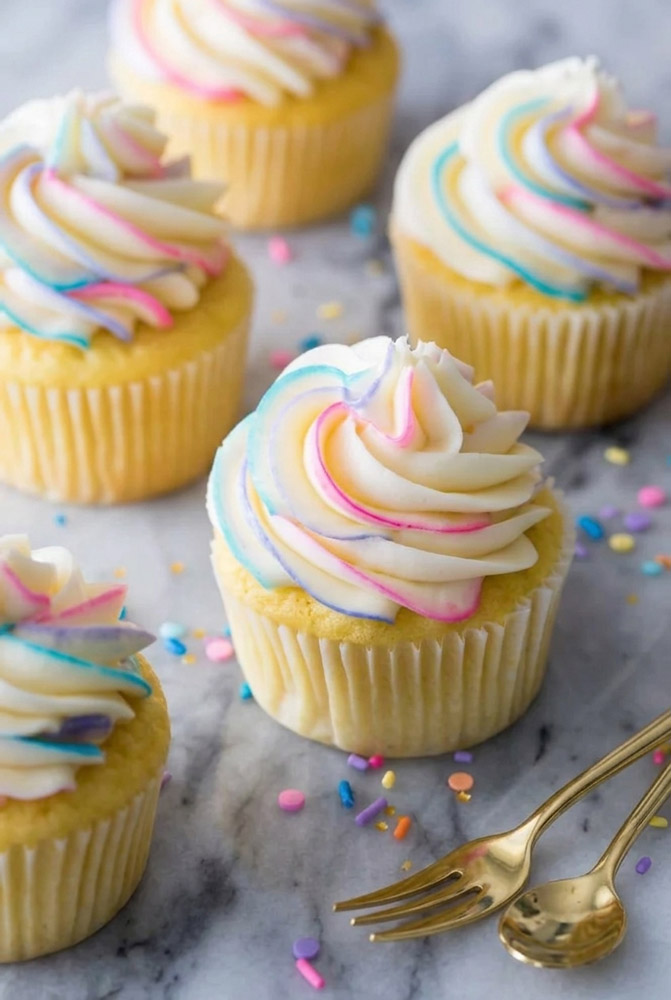 Pinata Cupcakes