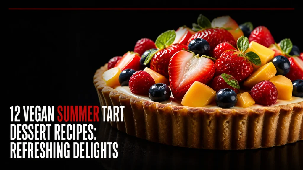 15 vegan summer tart dessert recipes