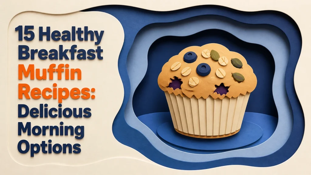 15 healthy breakfast muffin recipes