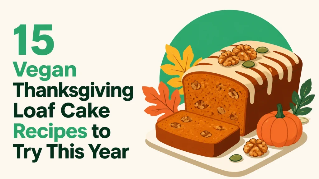 15 Vegan Thanksgiving Loaf Cake Recipes to Try This Year vegan thanksgiving loaf cake recipes