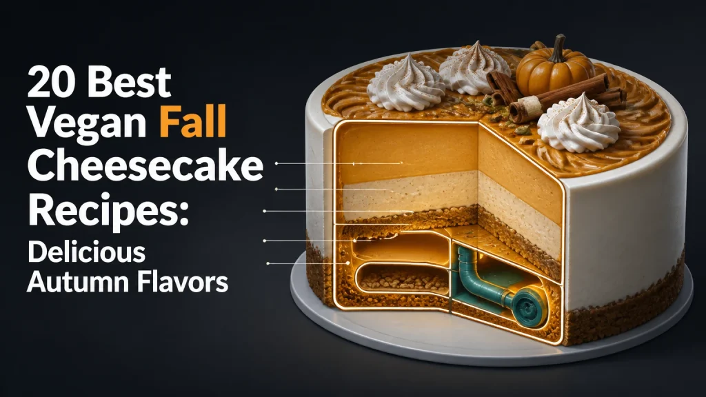 20 best vegan fall cheesecake recipes