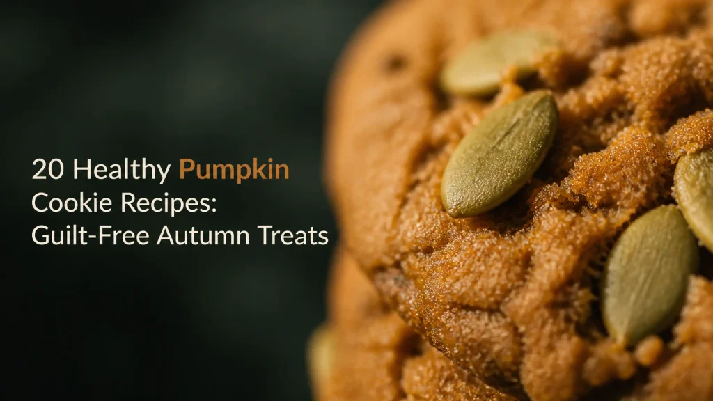 20 healthy pumpkin cookie recipes