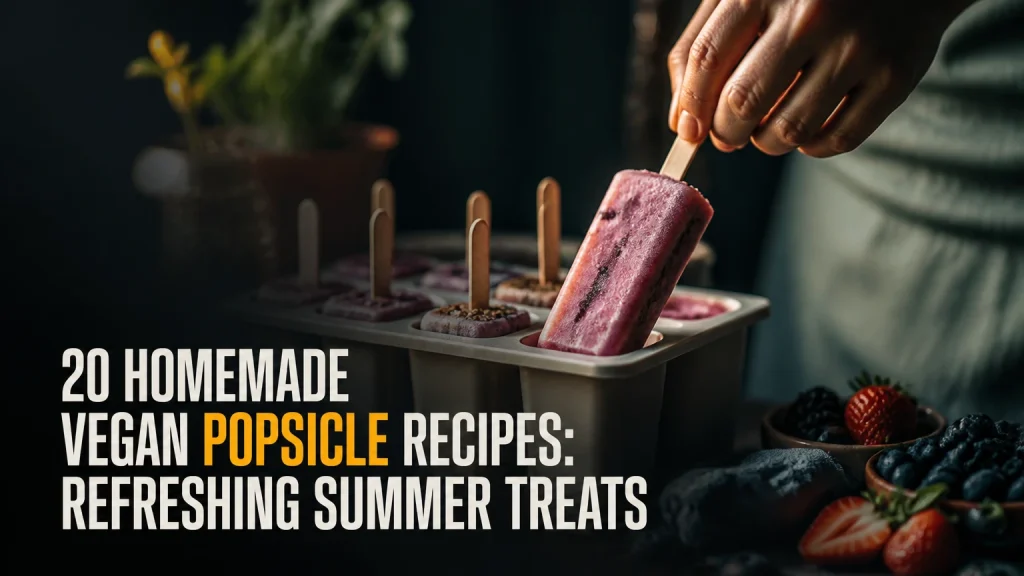 20 homemade vegan popsicle recipes