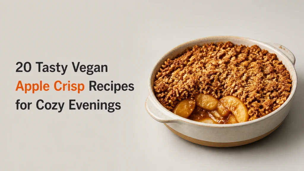 20 tasty vegan apple crisp recipes