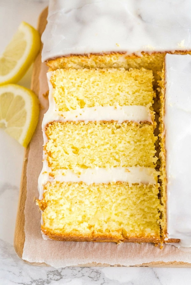 Customization Moist Lemon Cake 