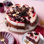 No-Bake Cherry Ripe Cheesecake
