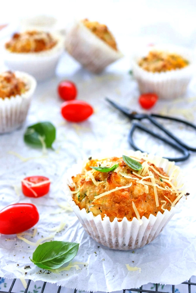One-Bowl Savoury Muffins texture