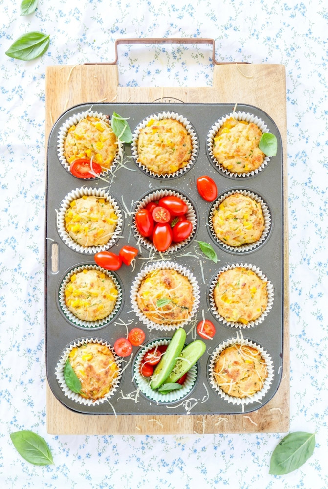 Prepare One-Bowl Savoury Muffins