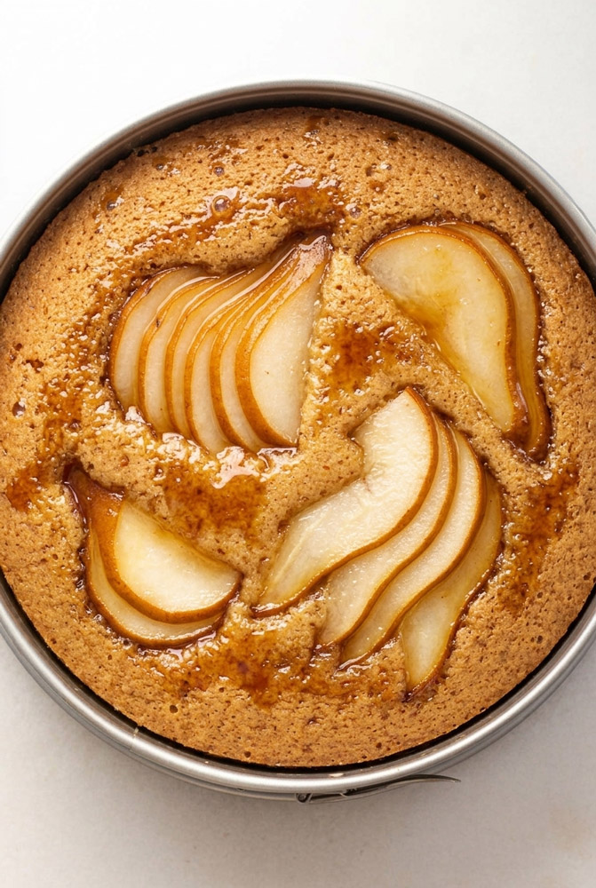 Prepare Pear Ginger Cake