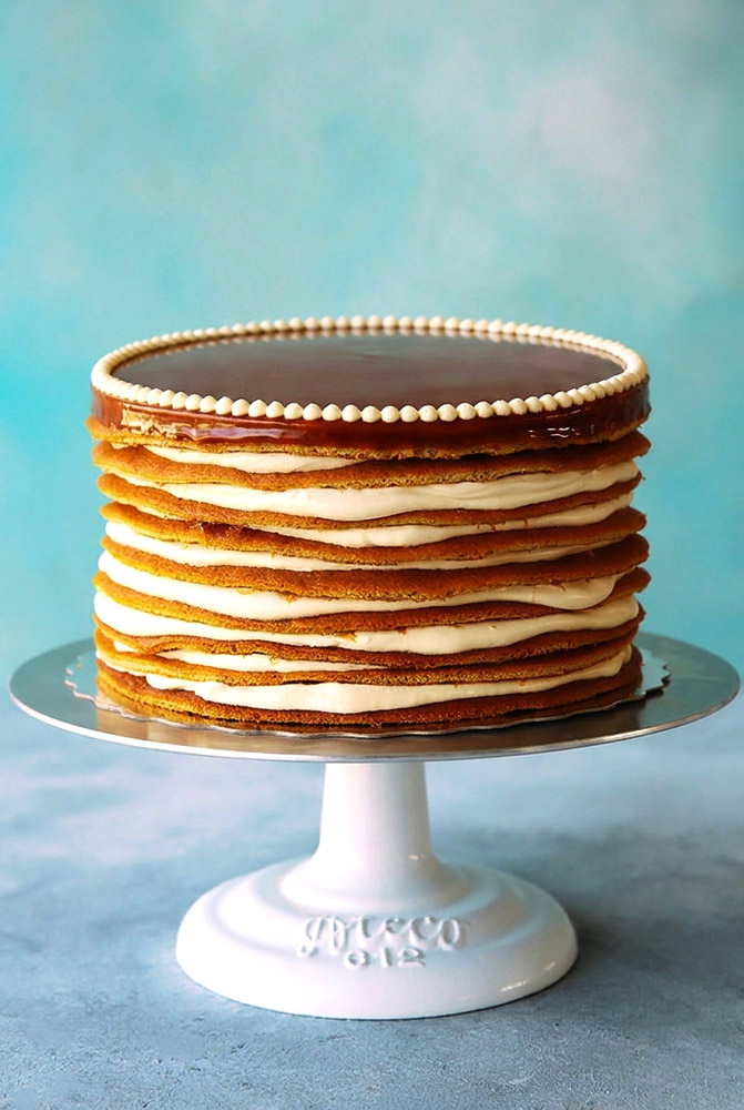 Prepare Russian Honey Cake
