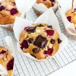 White Chocolate & Raspberry Muffins