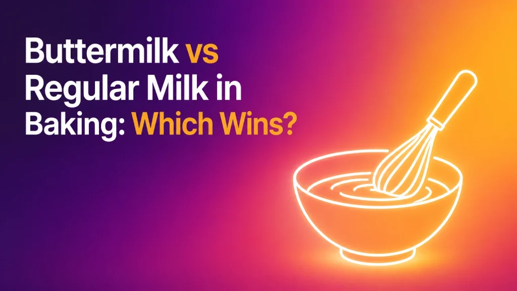Buttermilk vs Regular Milk in Baking: Which Wins? buttermilk vs regular milk in baking
