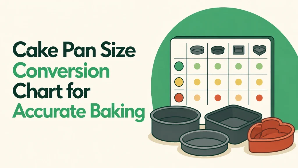 cake pan size conversion chart
