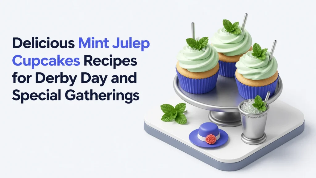 mint julep cupcakes recipes