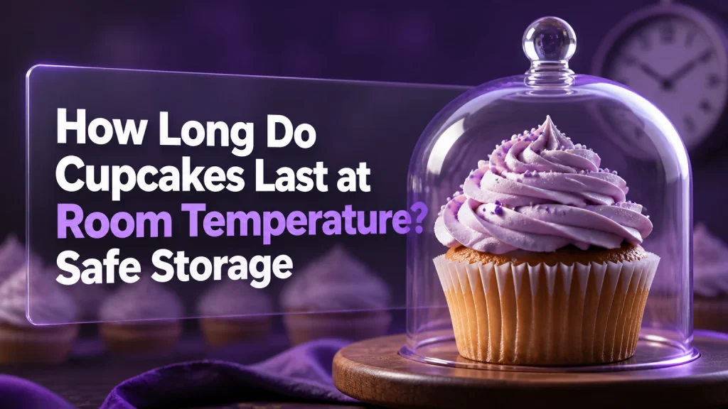 how long do cupcakes last at room temperature