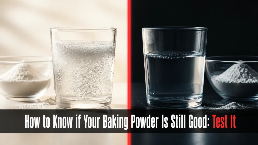 how to know if your baking powder is still good