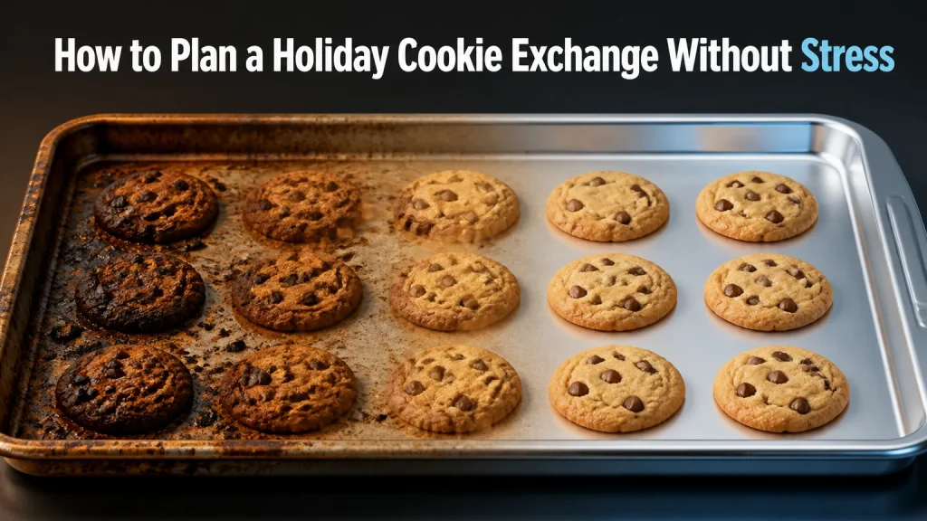 how to plan a holiday cookie exchange