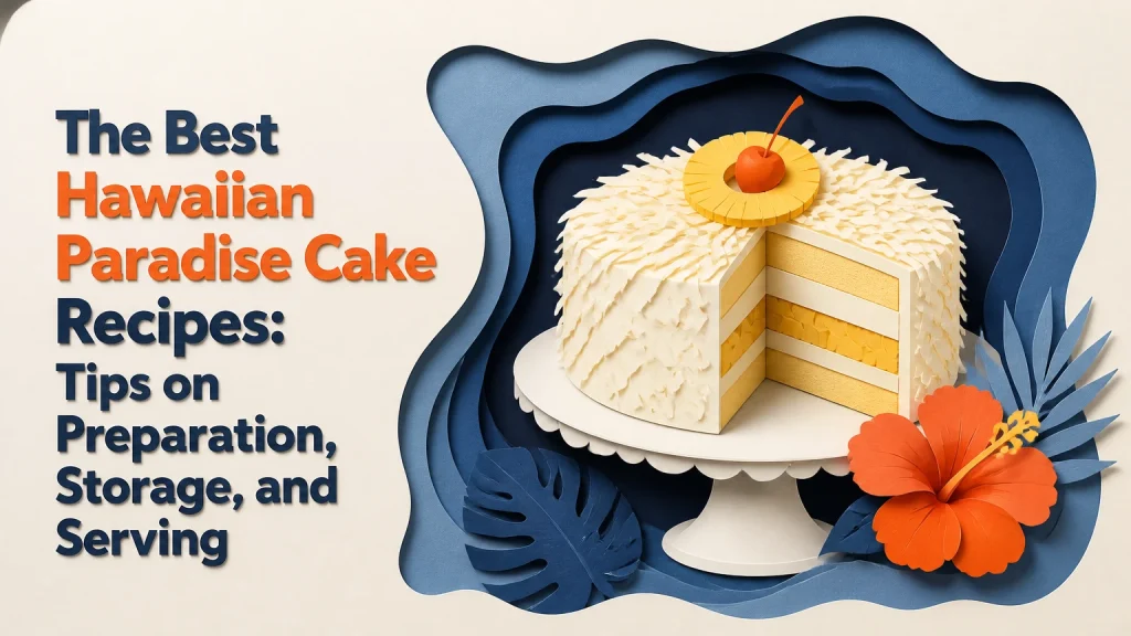The Best Hawaiian Paradise Cake Recipes: Tips on Preparation, Storage, and Serving hawaiian paradise cake recipes