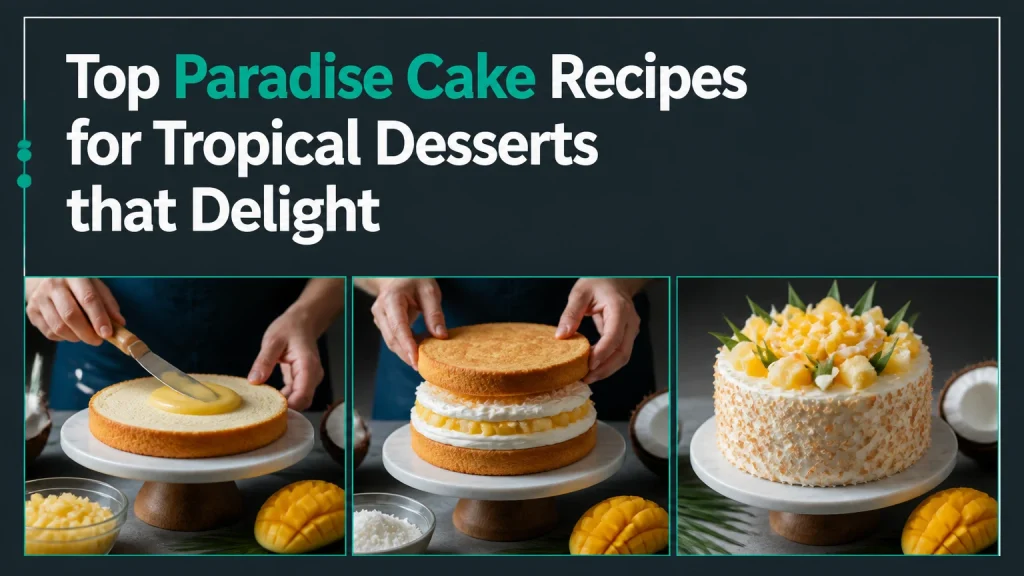 paradise cake recipes