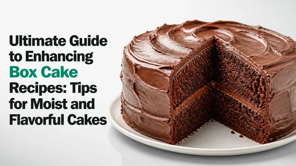 box cake recipes