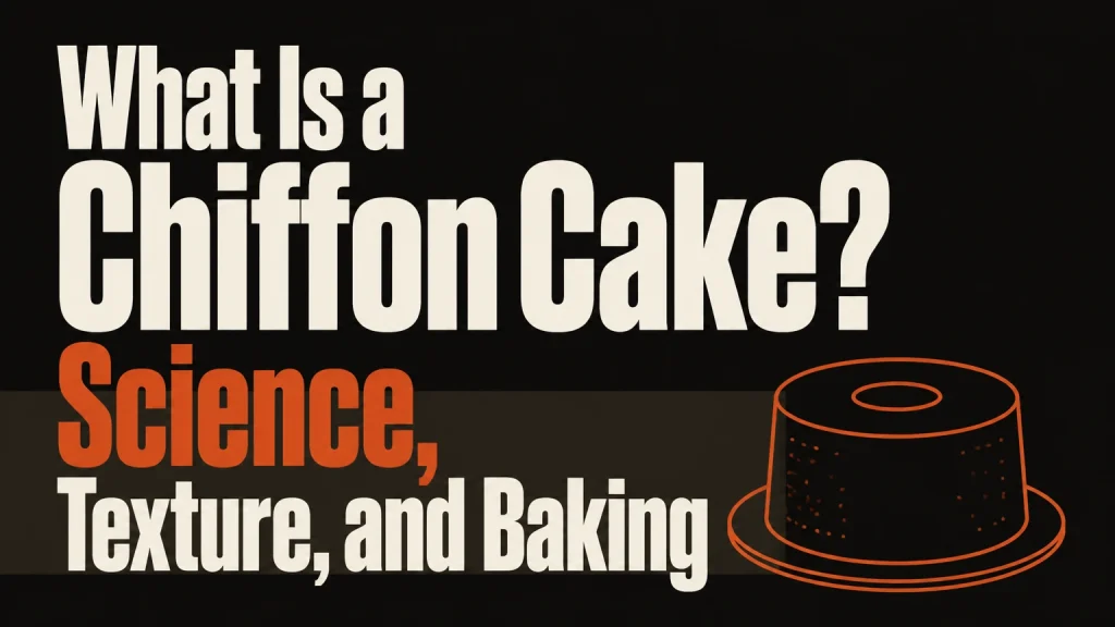 what is a chiffon cake