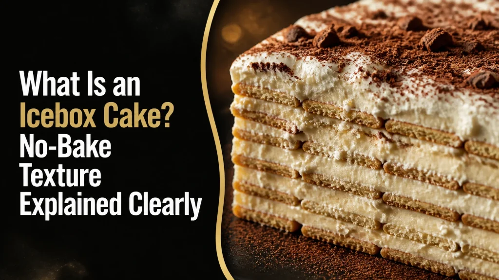 What Is an Icebox Cake? No-Bake Texture Explained Clearly what is an icebox cake