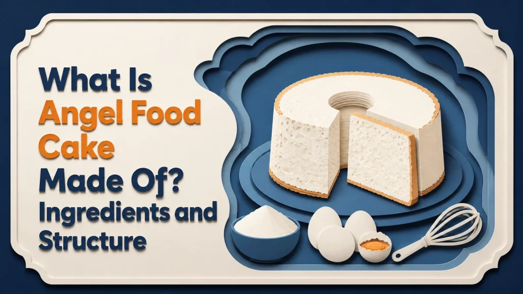 what is angel food cake made of