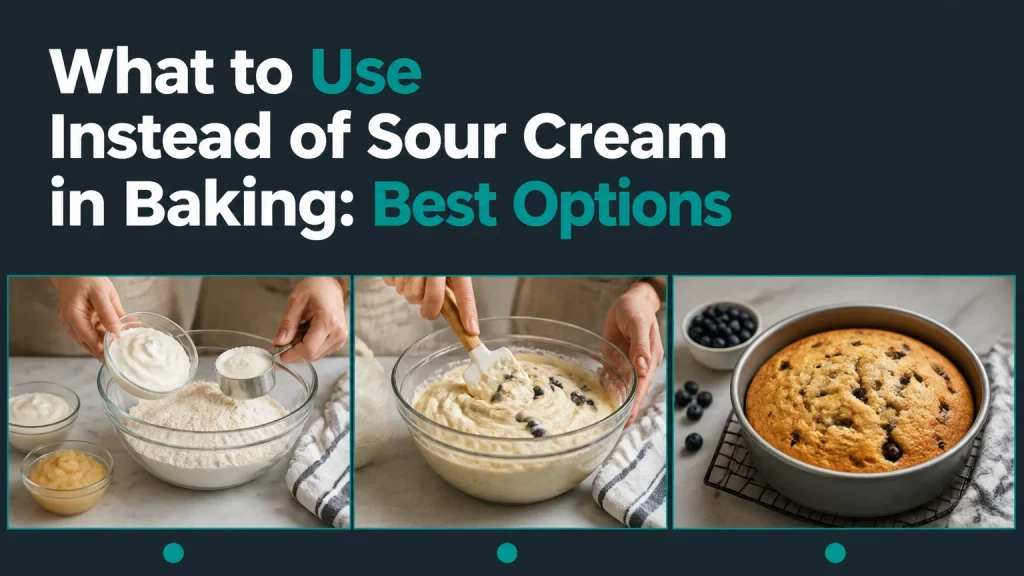 what to use instead of sour cream in baking