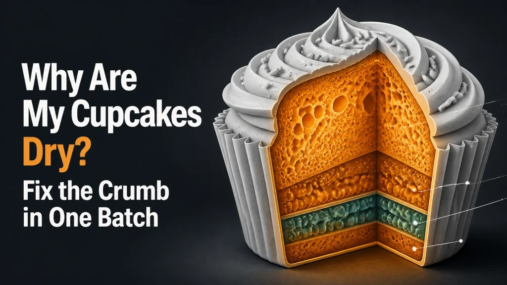 Why Are My Cupcakes Dry? Fix the Crumb in One Batch why are my cupcakes dry