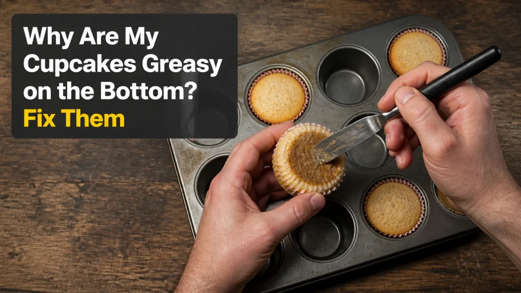 Why Are My Cupcakes Greasy on the Bottom? Fix Them why are my cupcakes greasy on the bottom