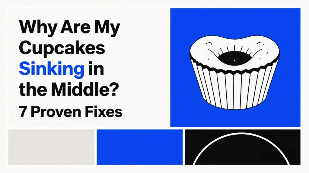 why are my cupcakes sinking in the middle